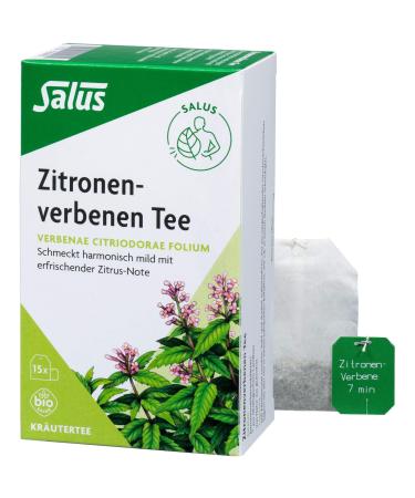 Salus Salus Lemon Verbena Tea - 15 Tea Bags 27g (1)