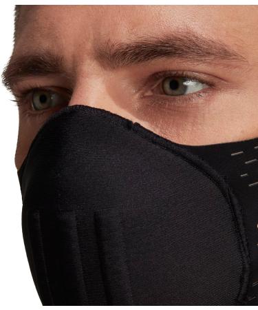 Shop adidas Unisex Molded Face Cover for Sports - Non-Medical Black Face Mask Size L | International Shipping Available - Buy Online on GoSupps.com