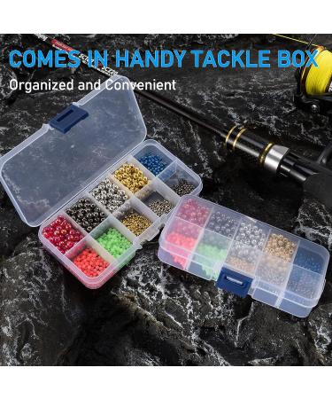 Dr.Fish Glow Fishing Bead Bait Eggs Kit - 1000pcs Floating Ball Stopper for Saltwater & Freshwater Salmon Trout - Buy Online on GoSupps.com