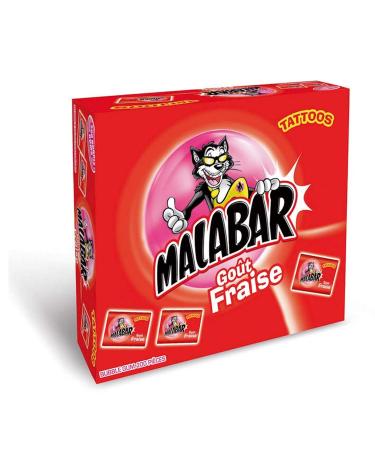 Vidal Malabar Bonbons Fraise Boite de 200 Pi ces Malabar Fraise Boite