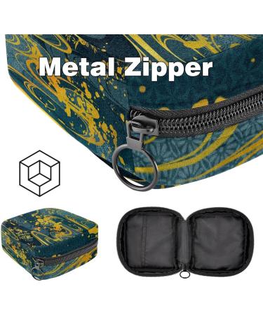 Women's Japonica Style Tampon Storage Bag | Multi-Pocket Zip Binding Bags for Menstrual Products - International Shipping - Buy Online on GoSupps.com