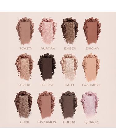 Fard a Paupiere Palette Maquillage Yeux - Nude 12 Couleurs Shimmer Mat Ultra Pigment Ombre a Paupiere - V g talienne & Sans Cruaut 2 Nude Warm - Buy Online on GoSupps.com