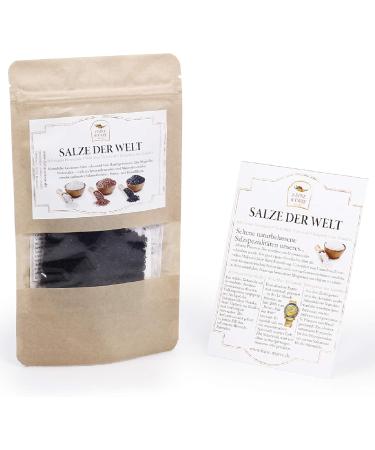  Feine W rze Salts of the World - Gourmet Salts for the Gourmet with Recipes - Premium Quality Baking Vegetable and Meat Salts A to Z - Gluten Free - 70g - Buy Online on GoSupps.com