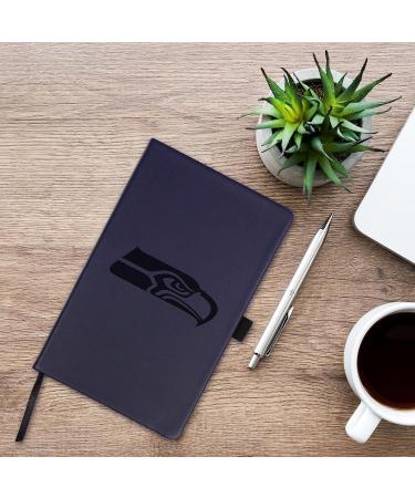 Seattle Seahawks Laser-Engraved Notepad - Official NFL Merchandise | 5.25 x 8.25 - Buy Online on GoSupps.com