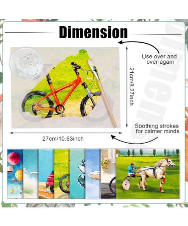 20 Reusable Water Painting Toys for Dementia & Alzheimer's - Ideal Activities for Seniors | Thoughtful Gifts for Patients - Buy Online on GoSupps.com