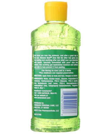 Banana Boat Soothing After Sun Gel with Aloe 8oz | Sunburn Relief & After Sun Care Aloe Gel - Buy Online on GoSupps.com