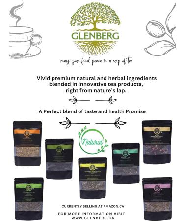 GLENBERG | MASALA CHAI TEA | Traditional Indian Masala Chai Tea with Pure Natural Herbs and Spices (Adrak/Ginger Cardamon/Elaichi Cinnamon/Dal Chini Licorice/Mulethi) | Milk Tea (200 Grams) 200 Grams | 100 Cups - Buy Online on GoSupps.com