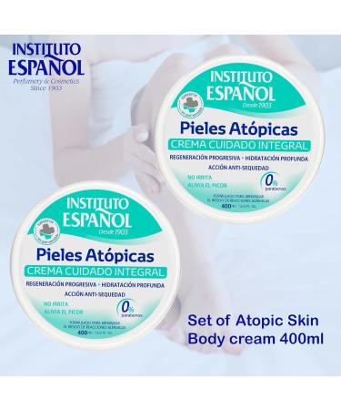 Instituto Espa ol Crema Corporal Moisturizing Cream for Atopic Skin Regenerating Intensive Care Cream for Rough Skin Daily Hand Cream to Prevent Dehydration Set 800ml - Buy Online on GoSupps.com