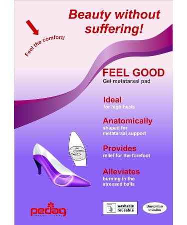 Feel Good Gel Metatarsal Pad & Forefoot Clear - One Size Fits All | Foot Pain Relief - Buy Online on GoSupps.com
