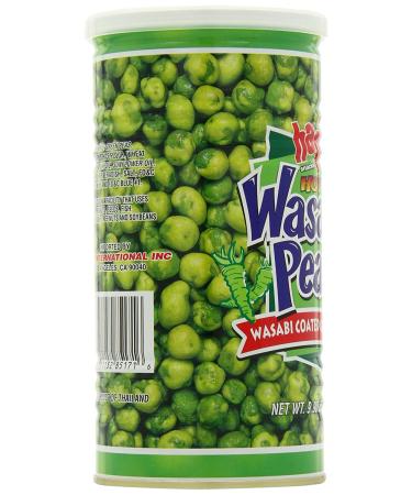 Shop Hapi Hot Wasabi Peas - 9.9 oz Tins (Pack of 4) | Spicy Snack Delight - Buy Online on GoSupps.com