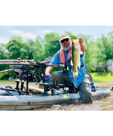 Yak Attack Omega Pro Fishing Rod Holder - RHM-1002 | Universal Design - Buy Online on GoSupps.com