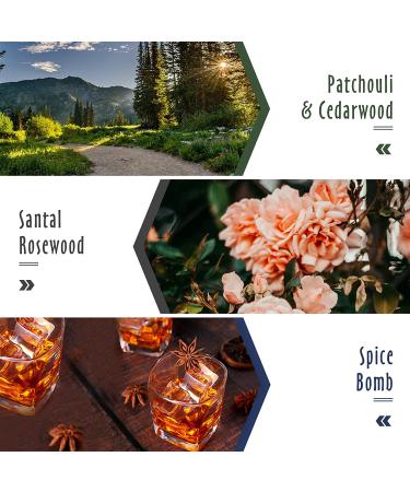 Men's Club Set - MitFlor Premium Fragrance Oils for Soap, Candle Making, Oud Tobacco, Spice Bomb, Leather, Santal Rosewood & More - Essential Oils Gift for Men, Boyfriend, Father - Buy Online on GoSupps.com