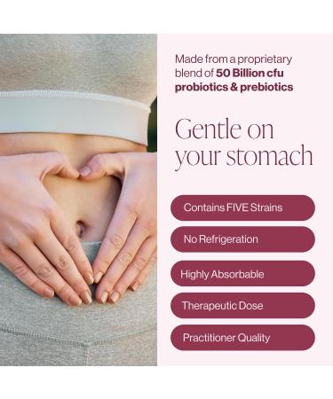 Probiotics for Women PH Balance & Vaginal Health Support 50 Billion CFU Per Serve Gut Digestive & Urinary Tract Care Lactobacillus & Prebiotics 60 Capsules - Buy Online on GoSupps.com