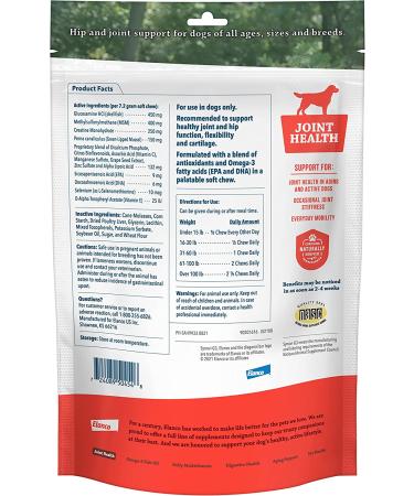 Synovi G3 Soft Chews 120 Count - Glucosamine Joint Supplement for Dogs - Buy Online on GoSupps.com