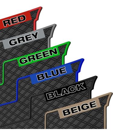 Xtreme Mats EZGO RXV Golf Cart Floor Liner - Full Coverage Mat for EZGO RXV (2008-2022) & 2Five (2009+) - Black/Grey Trim - Buy Online on GoSupps.com