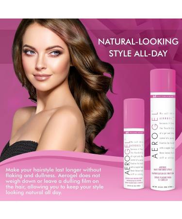 Tri Aerogel Hair Styling Gel Plus Texture Spray for Men & Women - Strong Hold, No Flakes - 10.5 Oz & 3 Oz - Buy Online on GoSupps.com