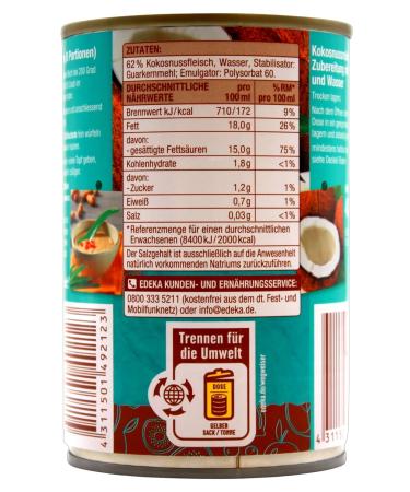 Buy Good & Cheap Coconut Milk - Pack of 12 (12 x 400ml) | Affordable International Shipping - Buy Online on GoSupps.com