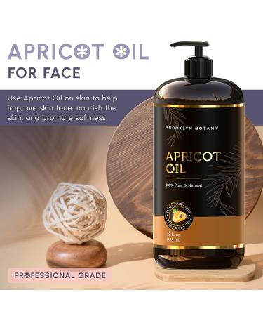 Brooklyn Botany Apricot Kernel Oil - 28 Fl Oz. - Buy Online on GoSupps.com