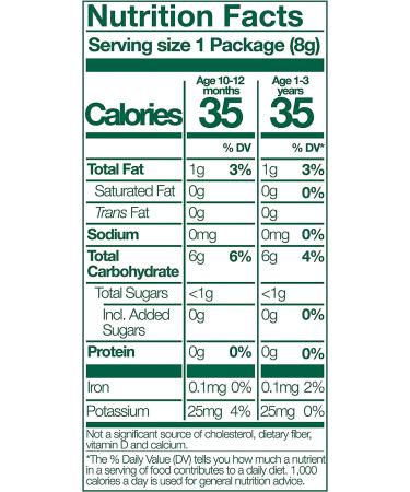 Baby Bellies Organic Softcorn Baby Snack - Banana (Pack of 7, 0.28 oz each) - Buy Online on GoSupps.com