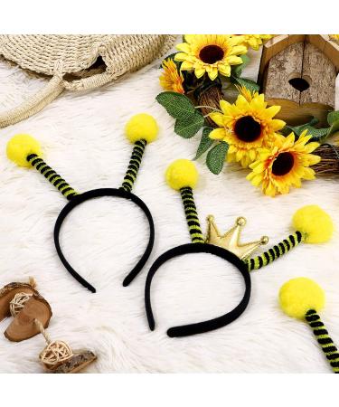 Beaupretty Bee Headbands - 9 Pack Antenna Hairbands for Kids & Adults Party Favors | Fun Costume Accessories - Buy Online on GoSupps.com