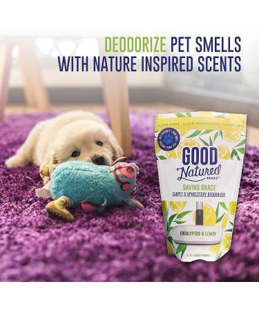 Good Natured Saving Grace Carpet & Upholstery Deodorizer Powder - Eucalyptus & Lemon Scent - 31oz - Eliminates Pet Odors - 1 Pack - Buy Online on GoSupps.com