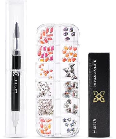Bluesky Nail Art Decoration Kit Tools for Nail Art Nail Gems Nail Art - Buy Online on GoSupps.com