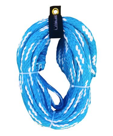 O'Brien 4 Person Floating Towable Tube Rope, Blue