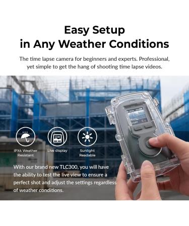 Brinno Time Lapse Camera BCC300 M Outdoor Construction Jobsite Plant Weather Timelapse Camera LCD Screen Extended Battery Life IPX4 Water-Resistant Wall Mount - Buy Online on GoSupps.com