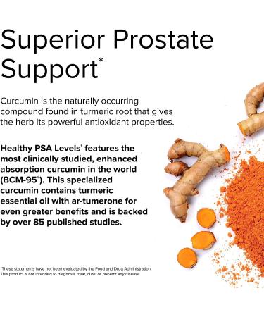 Terry Naturally Healthy PSA Levels Softgels - Prostate Health Support - Non-GMO & Gluten Free - 30 Servings - Buy Online on GoSupps.com