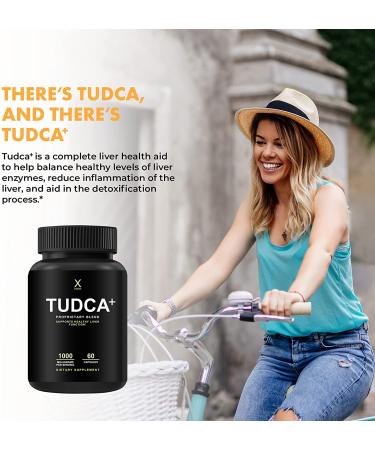 HUMANX TUDCA Liver Support - Detox & Cleanse Supplement 1000mg  60 Capsules - Buy Online on GoSupps.com