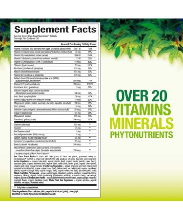 Natural Factors Whole Earth Sea Women's Prenatal Multivitamin - Vegan & Gluten Free - 60 Tablets - Buy Online on GoSupps.com