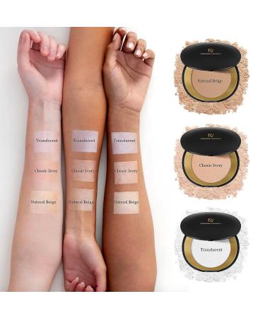 Oil-Control Setting Powder for Long-Lasting Matte Finish | Medium Coverage Face Makeup | Natural Beige Shade | 0.28 Oz - Buy Online on GoSupps.com