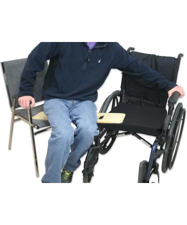 Rehabilitation Advantage Rehabilitation advantage 3/8'' birch plywood transfer board 35" long non-tapered with hand holes 3.3 pound - Buy Online on GoSupps.com