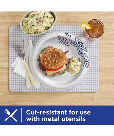 6-inch Dinner Size Dixie Paper Plates - 220 Count (Pack of 5) - Disposable Plate Set - Buy Online on GoSupps.com