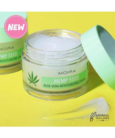 Hemp Seed Aloe Vera Moisturizing Cream - Hydrating & Nourishing | Buy Internationally Online - Buy Online on GoSupps.com