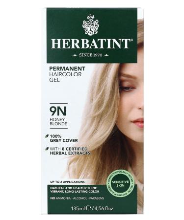 Herbatint Permanent Haircolor Gel 9N Honey Blonde 4.56 fl oz (135 ml)