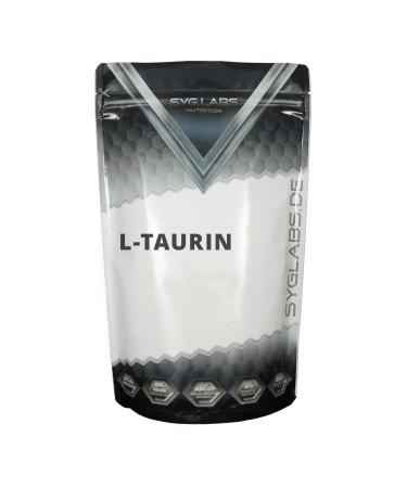 Taurine powder 100% pure - 1000g amino acid L-taurine - 1kg - no additives - vegan - with measuring spoon - Buy Online on GoSupps.com