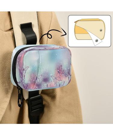 Buy Pfrewn 7-Day Butterfly Pill Organizer Case | Portable Travel Vitamin & Medicine Holder - Buy Online on GoSupps.com