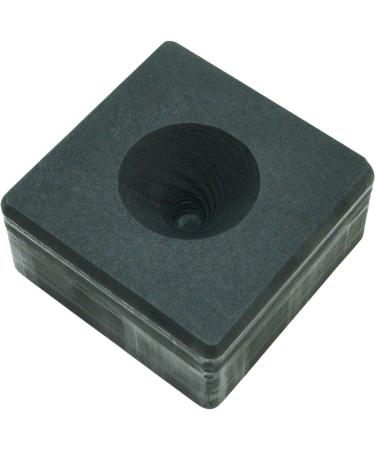 3oz High Density Graphite Mini Conical Mold for Gold, Silver, and Black Sand Casting - Buy Online on GoSupps.com