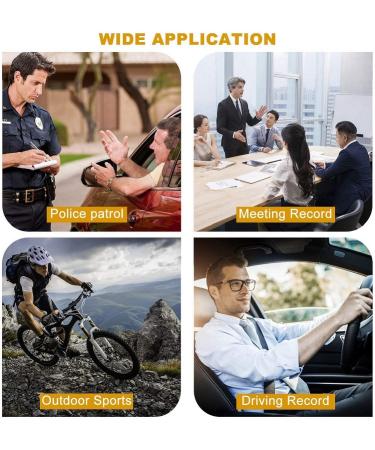 CammPro 1440P Police Body Camera 128G Memory | Body Worn Camera with Audio Recording, Night Vision, GPS | Law Enforcement - Buy Online on GoSupps.com