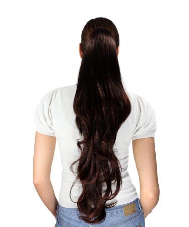 WIG ME UP - T117-2T33 hairpiece brunette very long wavy