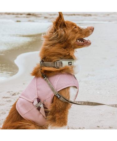 Hurtta Cooling Wrap Vest for Dogs - Summer Cooling Jacket in Carnation Pink (45-55cm) | Perfect for Hot Weather - Buy Online on GoSupps.com