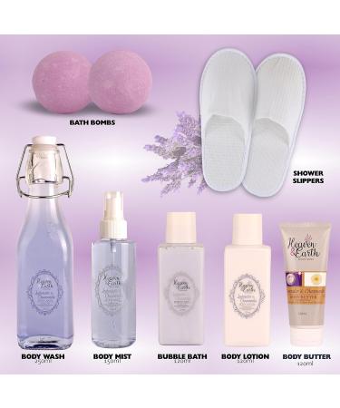 Luxury Mother's Day Gift Basket - Lavender Pampering Spa Set for Relaxation & Self-Care | All-Inclusive Meditation Gifts for Her - Buy Online on GoSupps.com