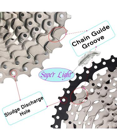 LANXUANR 10 Speed Mountain Bicycle Cassette 11-32T for MTB & Road Bike - Super Light & Durable - Buy Online on GoSupps.com