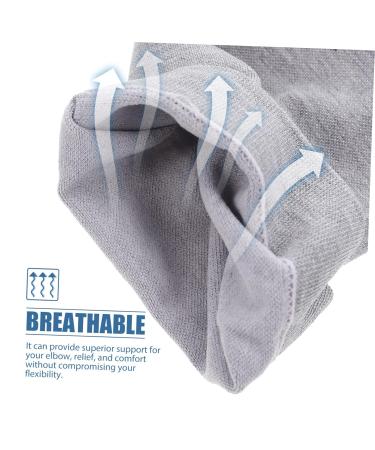 3 Pairs Elbow Brace Pads - Spandex Scar Covering for Men & Women | Keep Warm & Comfortable - Buy Online on GoSupps.com