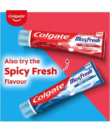 Buy Colgate Maxfresh Blue Toothpaste - 150g | Fresh Breath & Whitening | International Shipping Available - Buy Online on GoSupps.com