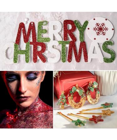 50g Red Glitter Powder for Tinkering Nail Art DIY Crafts - Perfect for Face & Eyeshadow - Buy Online on GoSupps.com
