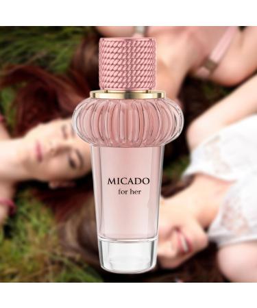 AMARAN Micado For Her Women s Eau de Parfum (EDP) 3.4 FL. Oz (100ml) Women s Perfume with Notes of Strawberry Raspberry Blackberry Mandarin Orange Jasmine Violet Cherry Black Currant Musk - Buy Online on GoSupps.com