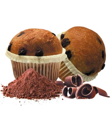 8 Chocolate Chip Protein Muffins Line Diet of 50g | 24% protein sugar free | Level 1