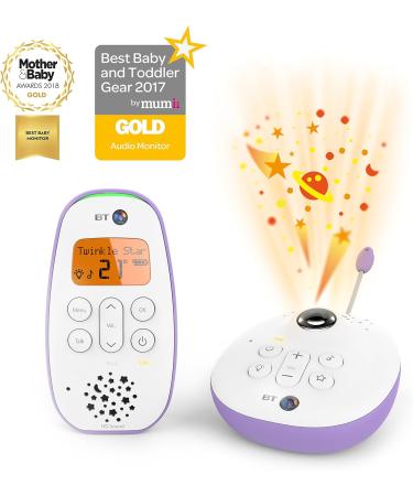 BT Digital Audio Baby Monitor 450 - HD Sound, Lightshow, Lullabies & Two-Way Talkback - Buy Online on GoSupps.com